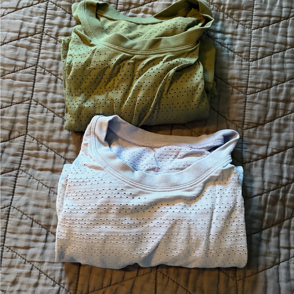 Lot of 2 Lululemon Long Sleeve Tops